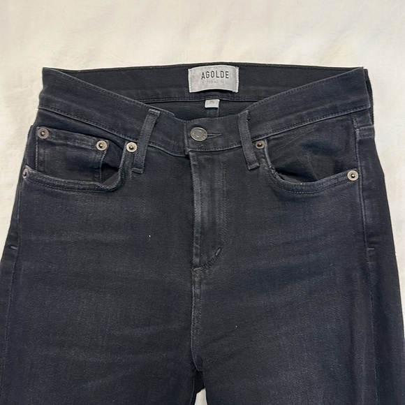Ahold Sophie high rise crop - raw hem size 25 - Picture 2 of 4